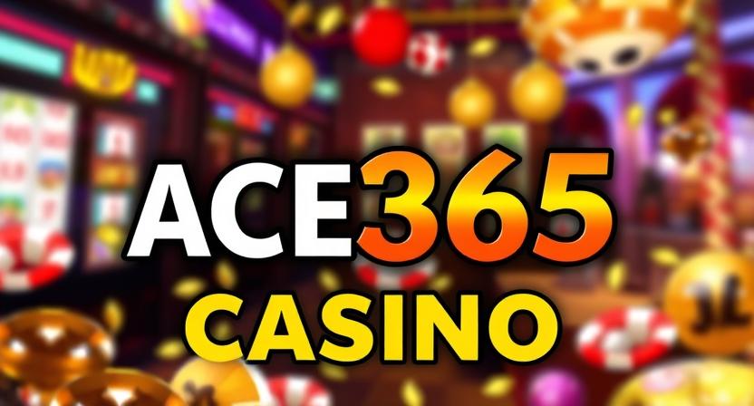 Live dealers and slot thrills at ACE365 casino
